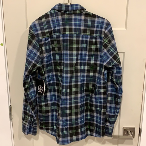 Volcom Plaid Flannel - Picture 2 of 2